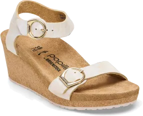Birkenstock Soley Metallic Sliver