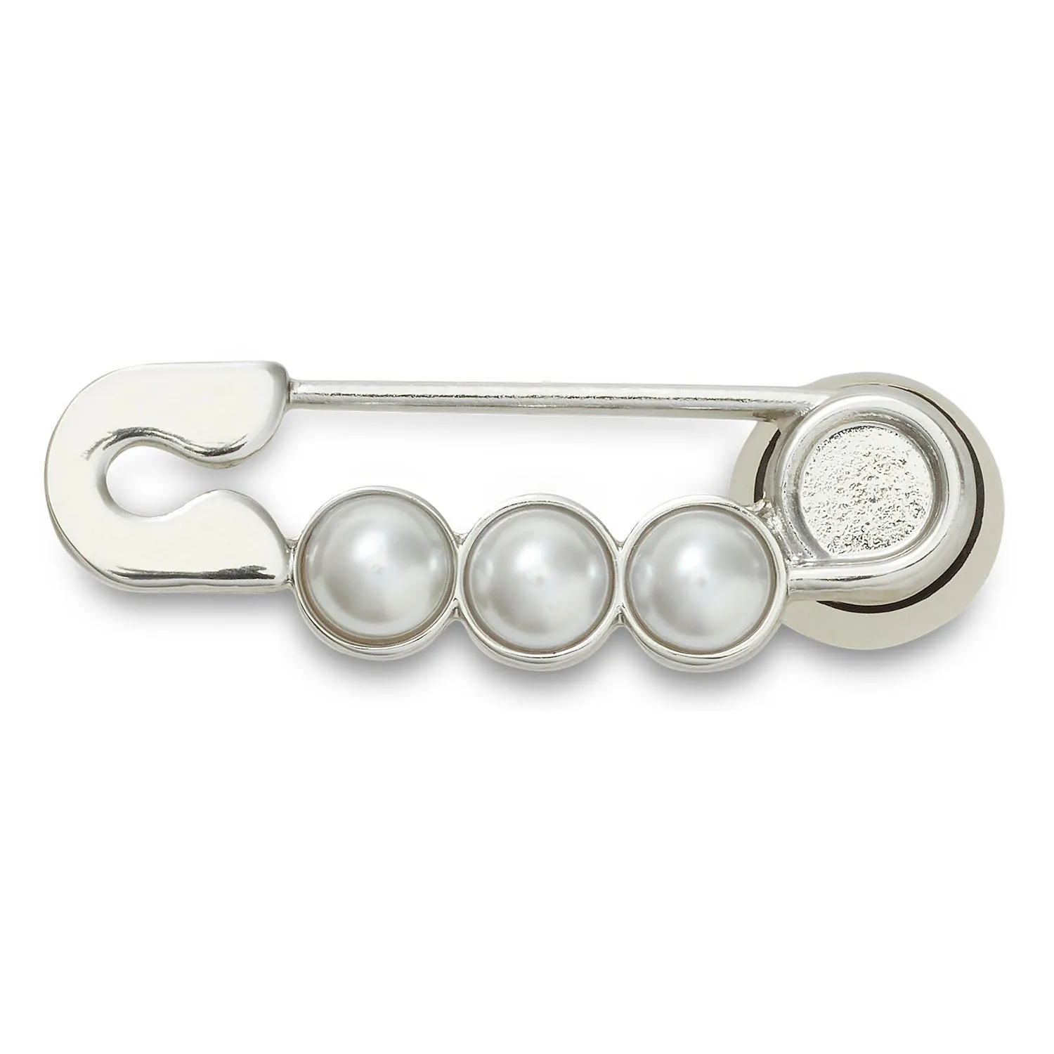 Pearl Safety Pin Jibbitz