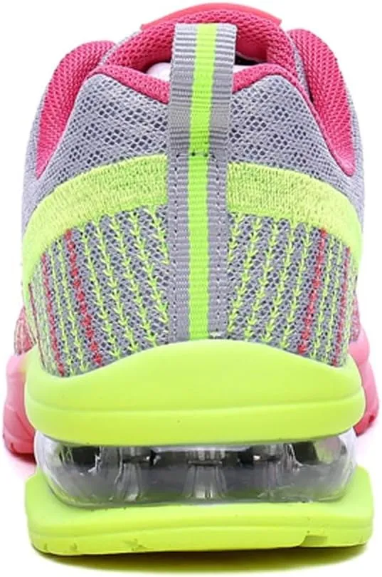 YUKTOPA Womens Trainers Running Shoes Lightweight Breathable Road Running Shoes Air Cushion Gym Jogging Shoes Athletic Sports Sneakers Fashion Walking Shoes